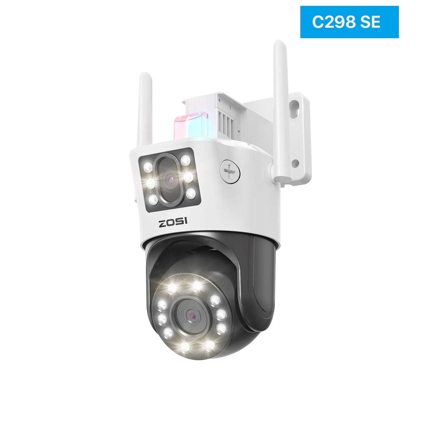 ZOSI C298 Max 4K 8MP Caméra de sécurité extérieure WiFi PTZ